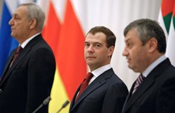 Дмитрий Медведев, президент РФ 
